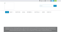 Desktop Screenshot of jaa.org.za